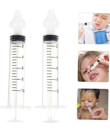 Lurrose 2 Set Nasal Irrigation Device - Silica Gel Nose Cleaner for Effective Sinus Relief - Buy Online on GoSupps.com