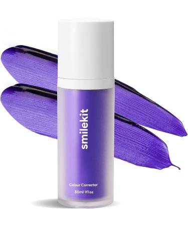 Purple correction toothpaste white teeth purple teeth whitening tooth paste tooth whitening toothpaste color correction toothpaste mild mint grade 30ml