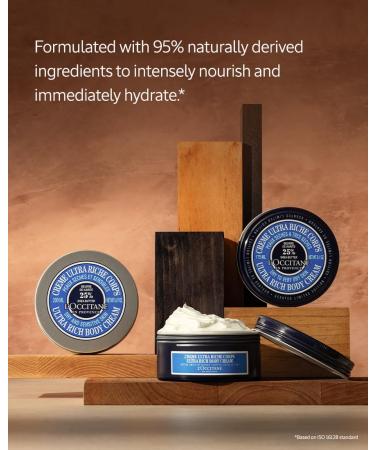 L Occitane Shea Butter Ultra Rich Body Cream Nourishing Moisturizer for Dry Sensitive Skin Fast Absorbing Refillable Vegan Skincare Light Scent 6.1 Fl Oz (Pack of 1) - Buy Online on GoSupps.com