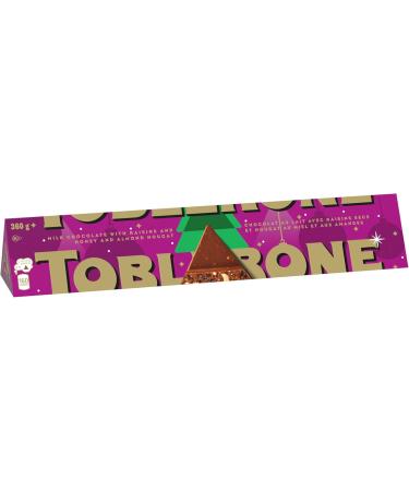 TOBLERONE Fruit and Nut Milk Chocolate Bar with Fruit Paired with Honey and Almond Nougat Christmas Chocolate Festive Stocking Stuffer Holiday Chocolate Holiday Gifts 360 g Fruit & Nut - Buy Online on GoSupps.com