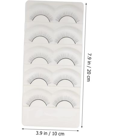 Didiseaon 5 Pairs magnetic soft thick lashes lashes eyelash Practice Lashes artificial extend Fake eyelashes Adhesive natural dense human body natural false eyelashes - Buy Online on GoSupps.com