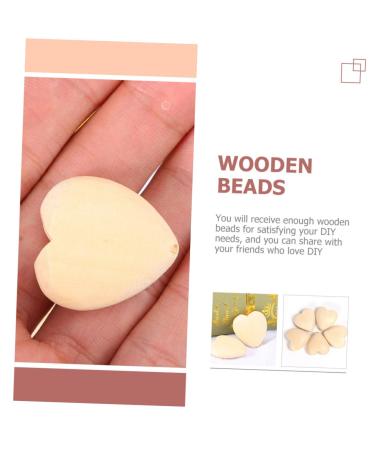 Toyandona 200 Stk Heart-Shaped Loose Pearls - Unfinished Peach Cherz DIY Craft Beads for Valentine's Day & Weddings - Buy Online on GoSupps.com