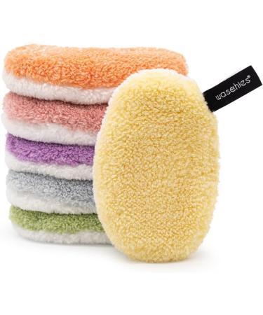 waschies Reusable Deep Pore Cleaning Pads - Set of 6 | Color Edition | Hypoallergenic & Skin-Friendly - Buy Online on GoSupps.com