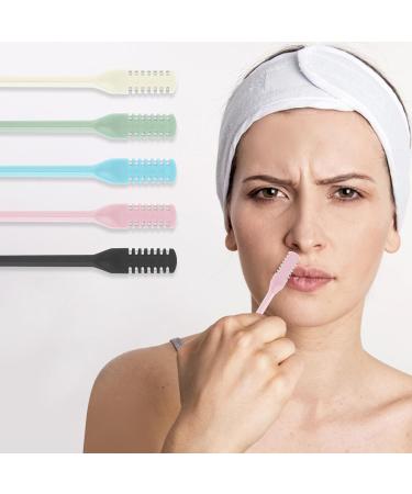KMZ 5PCS Manual Nose Hair Trimmer 360 Degree Degree Rotating Double Sided Nose Hair Knife Washable Portable Nasal Hair Cutter Nostril Hair Trimmer for Men and Women - Buy Online on GoSupps.com