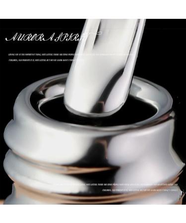 Silver Nail Polish Chrome Gel Nail Polish Metallic Painting Gel Reflective Gel Nail Art for Drawing Lines Soak Off/Led Nail Gel Metal Polish Super Shine Nail Varnish for DIY Art Gel - Buy Online on GoSupps.com