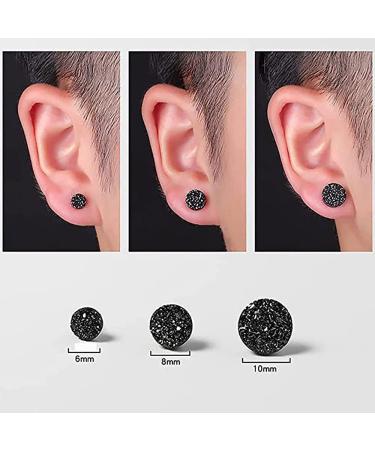 Magnetology Germanium Earrings - Non-Penetrating Magnetic Therapy & Crystal Earrings (Blue) | Enhance Health with Stylish Accessories - Buy Online on GoSupps.com