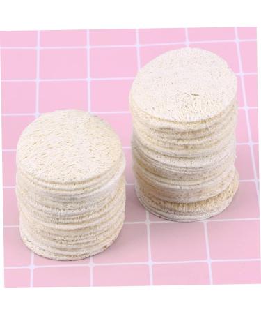 Lurrose 200 Pcs Bath Sponge Eye Make up Remover - Exfoliating Loofah Pads for Skin Care & Makeup Removal - Buy Online on GoSupps.com