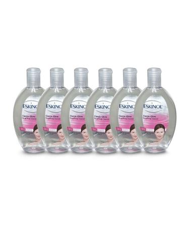 Eskinol Facial Cleanser 225 Ml - 7.6 Oz (Pack of 6) (Classic White)