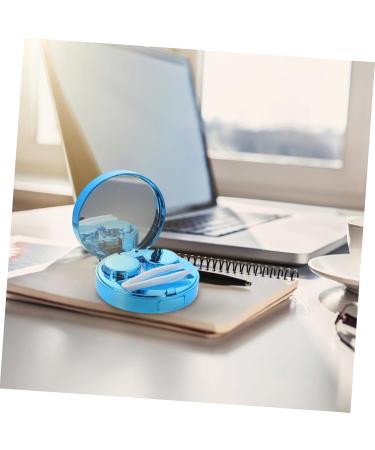 GLEAVI Glasses Case & Holder Organizer - 2 Sets Terrarium Style - Blue 7.5x7.5cm - International Shipping Available - Buy Online on GoSupps.com