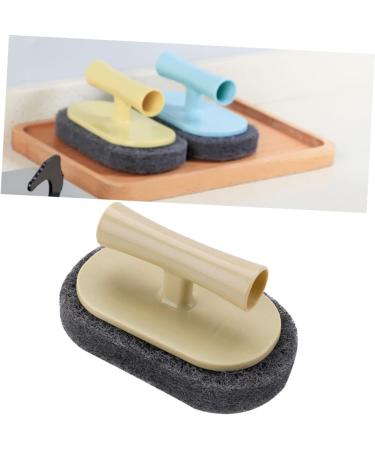 Solustre 3-in-1 Cleaning Brush & Dishwash Pad - Effective Kitchen Scrubbing & Scouring Solutions for Effortless Cleaning - Buy Online on GoSupps.com