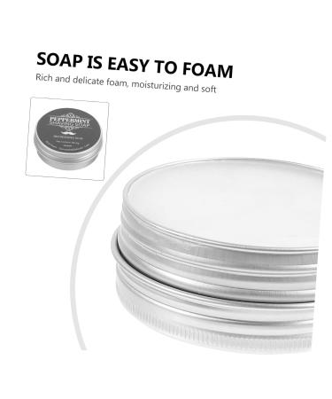 Buy Scented Shave Soap for Men - Peppermint Bar Shaving Soap | International Shipping Available - Buy Online on GoSupps.com