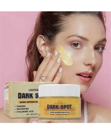 Turmeric Face Cream Dark Spots Removal Whitening Facial Cream Lightening Improve Dullness Skin Care Products Natural Ingredients Moisturizing and Mild Effect Skin Barrier Intensive Cream - Buy Online on GoSupps.com