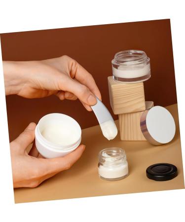 DRESSOOS 2pcs Cosmetic Spatula Under Eye Cream Night Cream for Face Eye Creams Lotion Spatula Stainless Steel - Buy Online on GoSupps.com