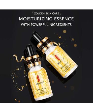 24K Gold Luxury Essence Body Lotion - Hydrating Sodium Hyaluronate & Glycerin - 15ML Nourishing Moisturizer for All Skin Types - Buy Online on GoSupps.com