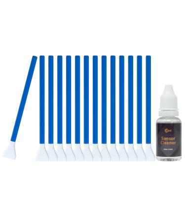 UES APSC-16 DSLR and Mirrorless Digital Camera Sensor Cleaning Kits for APS-C Type CMOS and CCD Sensors (14pcs APS C Sensor Cleaning Swabs and 15ml Sensor Cleaner) 14 Swabs + 15ml Cleaner - Buy Online on GoSupps.com