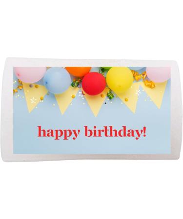Happy Birthday Giant Marshmallow - Personalised Gift - Birthday Gift - Birthday Present - Best Day Ever - Birthday Wishes - Unique treat - Buy Online on GoSupps.com