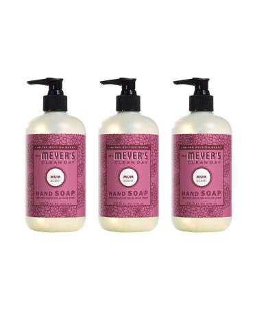 MRS. MEYER'S CLEAN DAY Hand Soap Mum (12.5 Fl Oz (Pack of 3) Gel) Gel 12.5 Fl Oz (Pack of 3)