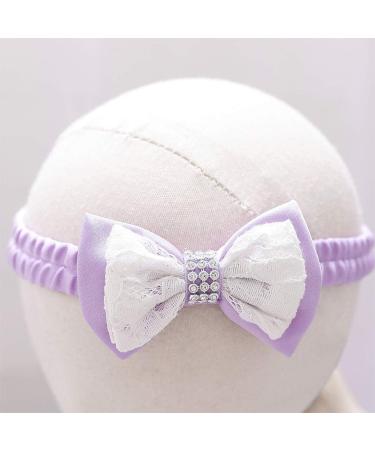 FYMNSI Baby Girl Baptism Christening Dress with Headband | Formal Party Birthday Pageant Wedding Bridesmaid Tutu Princess Christmas Gown | Violet, 12-18 Months - Buy Online on GoSupps.com