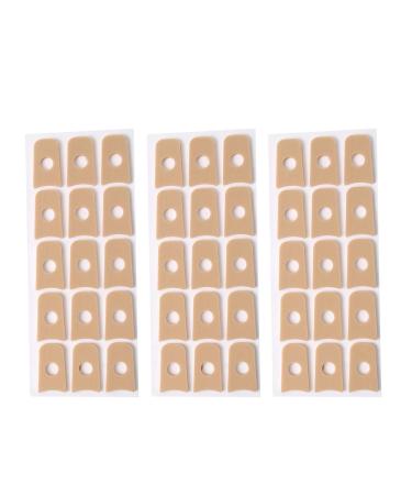 45pcs Oval Corn Cushion Pads Toe Callus Protectors Felt Callus Pad Callus Cushions for Feet Corn Remover Pads High Heel Metatarsal Pad Corn Pad Round Stickers Water Proof Toe Cover U Shaped