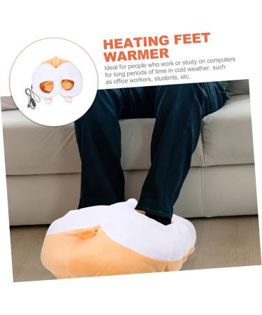 Buy Solustre USB Heated Shoes & Foot Warmers | Winter Comfort & Warmth | Plush Boot & Pillow 36x33x16cm - Buy Online on GoSupps.com