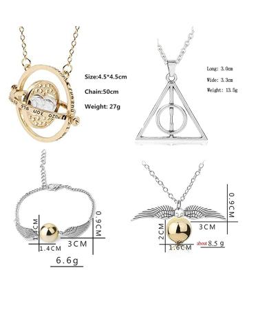Halloween Death Eater Tattoos Set with Skull Snake Design - Fake Temp Tattoos, Friendship Bracelets, and Necklace - Ideal Birthday Gifts for Teen Girls - Buy Online on GoSupps.com