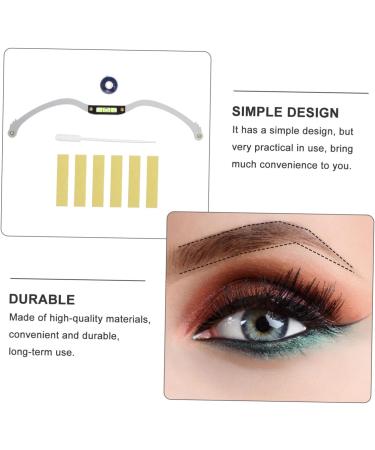 Hemoton 2 pcs Level Mapping Professional Ruler Premium Measuring Metal Eyebrow Marker Shaper Horizontal mediumx2pcs Silverx2pcs - Buy Online on GoSupps.com