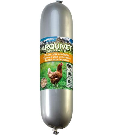 Arquivet Natural Wet Food Chicken with Vegetables 500 g 12 units - Buy Online on GoSupps.com