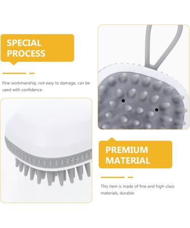 Frcolor 9 StK Silicone Shampoo Brush - Scalp Massage Hairbrush for Kids & Adults | Psoriasis & Bathing Brush - Buy Online on GoSupps.com