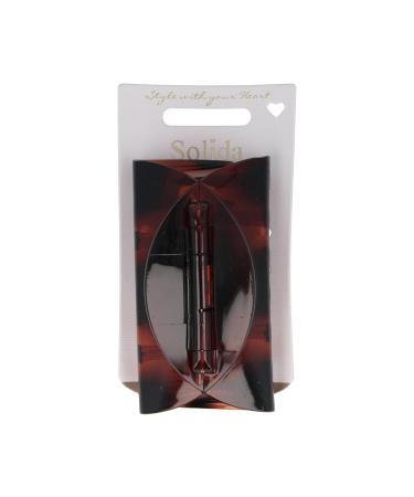 Solida Essentials Large Water Wave Clip - Havana - 1 Piece | Enhance Your Style with Quality Hair Accessories - Buy Online on GoSupps.com