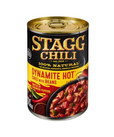 Stagg Dynamite Chili with Beans, 15 Ounce (Pack of 12)