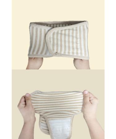 Topwon Umbilical Cord Cover for Newborn | 4 Pack Cotton Belly Button Band | Hernia Care & Navel Truss Wrap | Must-Have Baby Shower Gift - Buy Online on GoSupps.com