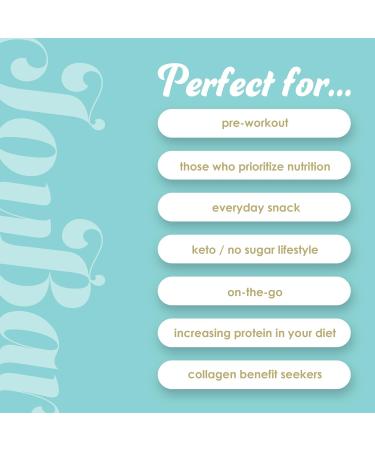 No Sugar Joybar Collagen Bar - Chocolate Peanut Butter - 0g Sugar 14g Protein - Nourish Inside & Out - Low Calorie High Protein Snack - Supports Skin Hair Nails & Joint Health - 12 Pack - Buy Online on GoSupps.com