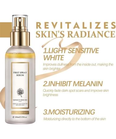 LSYXGS White Truffle First Spray Serum Vegan Skincare Hydrating Facial Mist With White Truffles Glow Serum For Radiant Skin All In One Care (Color : 2Count (Pack of 2)) - Buy Online on GoSupps.com