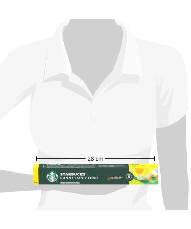 Buy STARBUCKS Sunny Day Blend Nespresso Capsules - Light Roast Coffee 80 Pods | International Shipping Available - Buy Online on GoSupps.com