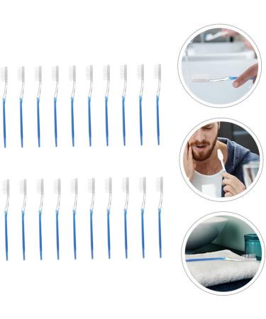 Gatuida 50-Pack Disposable Toothbrushes - Sensitive Bristle Tooth Cleaning Brushes with Travel Case | Portable & Comfortable for Travel - Buy Online on GoSupps.com