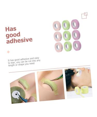 MAGICLULU 27 Rolls Lash Tape Makeup Tape Lash Grafting Tape Under Eye Patch Adhesive Lashes Tape Eyelash Tool Makeup Stuff Non-woven Fabric Eyes Protective Agent - Buy Online on GoSupps.com