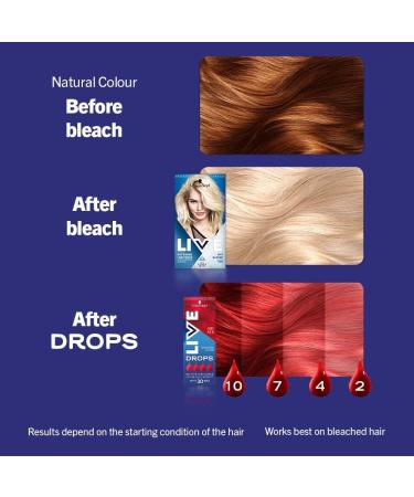 Schwarzkopf Colour Drops Vegan Semi-Permanent Red Hair Dye 30ml - Fiery Red (1 Pack) - Buy Online on GoSupps.com
