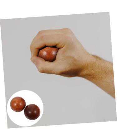 Magiclulu Health Balls | Handball Massage Gifts for Adults | Portable Depth Massage Rosewood Fitness Balls 55x5.5cm - Buy Online on GoSupps.com