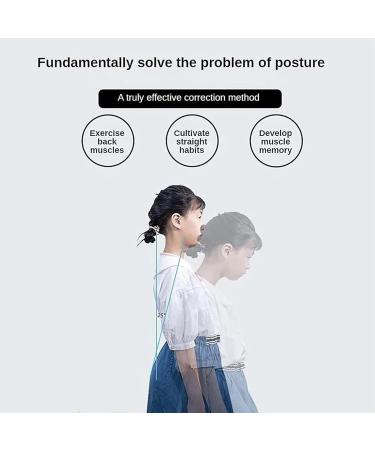Smart Posture Corrector Brace for Kids - Invisible Back Support Device for Hunching & Lumbar Support (Blue) - Improve Posture with Real-Time Training - Buy Online on GoSupps.com