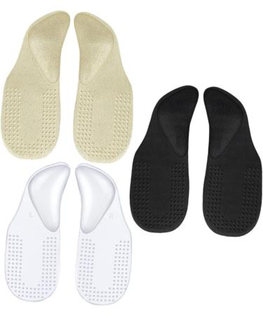 Buy FOMIYES 9 Pairs Orthotic Insoles for Clear Heels & Sandals - Metatarsal Pads & Unusual Arch Support Gel Inserts for Women - Non-Slip Comfort - Buy Online on GoSupps.com
