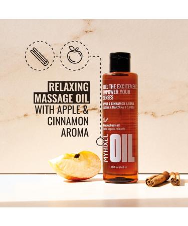 Buy MYHIXEL-OIL 200ml - Cinnamon & Apple Scent Massage Oil | Made in Spain | International Shipping - Buy Online on GoSupps.com