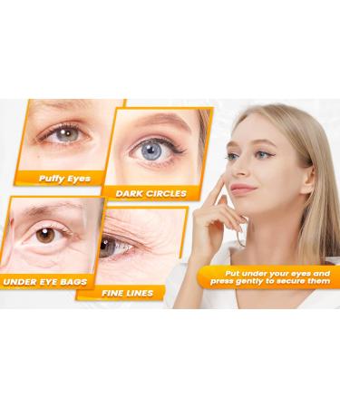 BERVEAL 24K Gold Under Eye Patches - Anti-Aging Mask for Puffy Eyes & Dark Circles (20pairs) - Buy Online on GoSupps.com