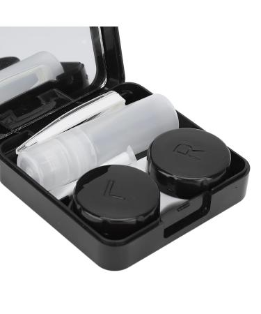 Buy Simple Health Compact Travel Contact Lens Case for Ladies - Portable Black Design - Buy Online on GoSupps.com