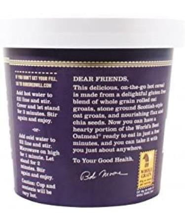 Bobs Red Mill Gluten Free Blueberry Hazelnut Oatmeal Cup 71 grams 12 count Blueberry Hazelnut 852 g (Pack of 1) - Buy Online on GoSupps.com