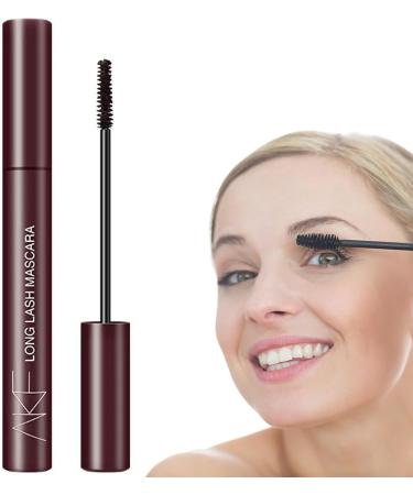 Primer Mascara | Waterproof Non-Sticky Eye Lash Mascara for Instant Volumizing - Women Cosmetics for Dating Gathering Working Home Traveling Pochy Long Lasting Makeup 02#brown - Buy Online on GoSupps.com