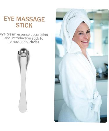 GLSTOY Stainless Steel Eye Massager Stick - Cosmetic Eye Care Applicator for Anti-Aging and Eye Protection - Buy Online on GoSupps.com