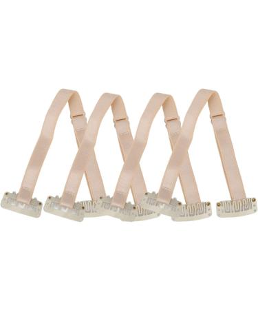 Verdant Touch PU Leather Face Lifting Headband Large Capacity Makeup Organizer Bag Multi-Partition Waterproof Mocha Brown 4 Adjustable Elastic Bands with Clip - Buy Online on GoSupps.com