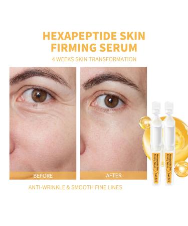 Firming Skin Serum with Acetyl Hexapeptide-8 Hexapeptide-9 Carnosine - Moisturizing Hydrating and Antioxidant for Fine Lines 15 Pcs/Box Ampoules 0.51 Fl Oz (Pack of 1) - Buy Online on GoSupps.com