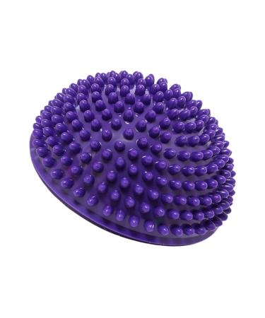 Lalafina durian-ball deep tissue massage ball lacrosse ball leg roller office massage device trigger-point massage ball portable foot massager tool violet fitness pvc household thorn ball 16x16x8cm purple