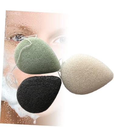minkissy 3pc Charcoal Facial Dappen Dish for Acrylic Nails Natural Sea Sponge The Sponge Girl Hair Bow Crown Black Shiesty Face Shandong - Buy Online on GoSupps.com